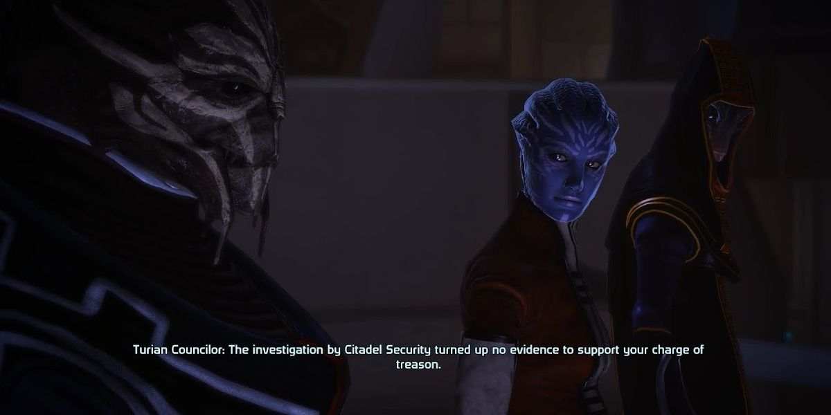 The Council communes in Mass Effect