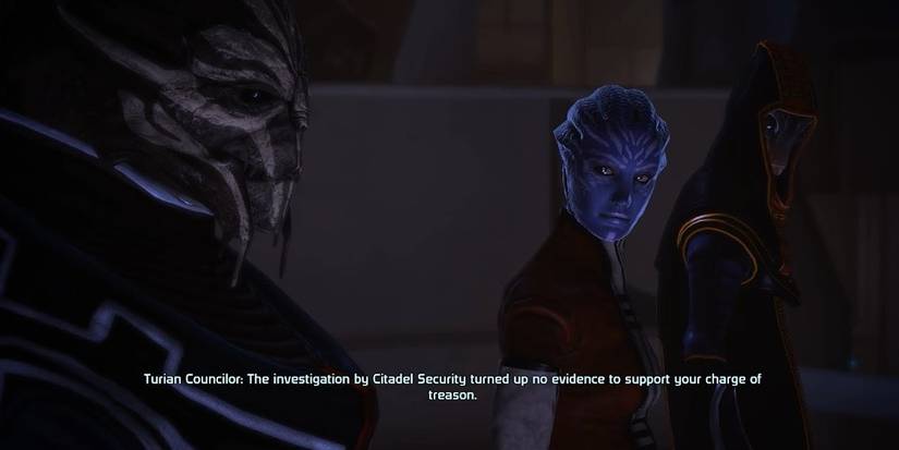 The Council communes in Mass Effect