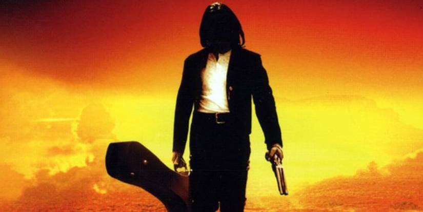 Antonio Banderas on the Desperado poster