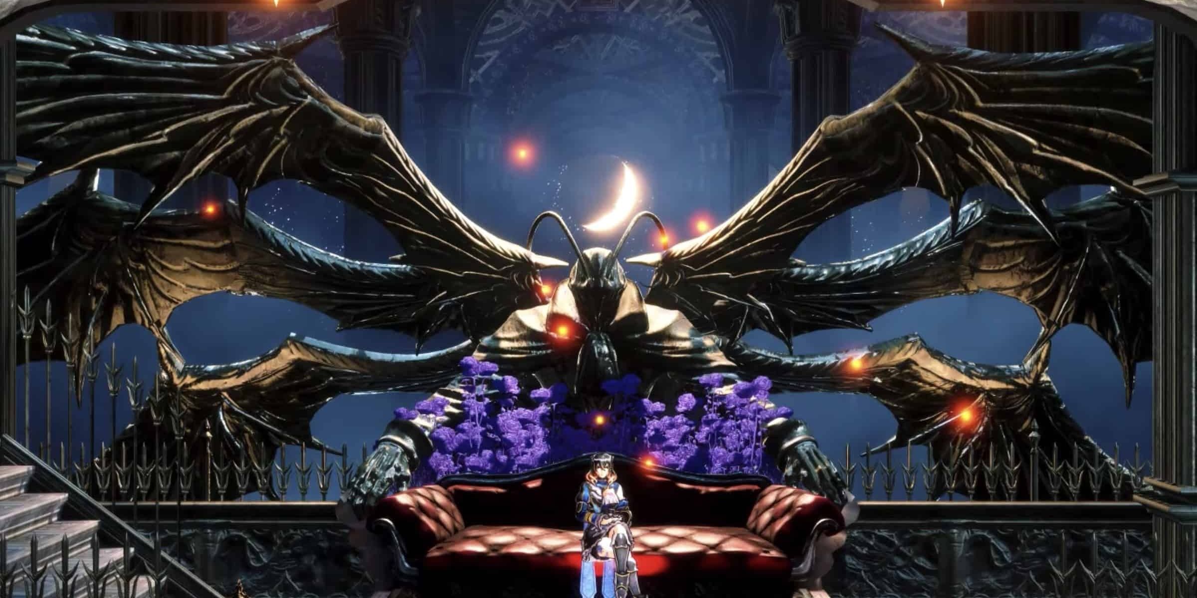 One of the many rooms in the castle in Bloodstained: Ritual of the Night