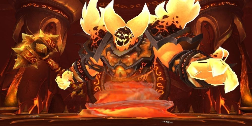 Ragnaros Firelands Cataclysm Raid Boss World of Warcraft