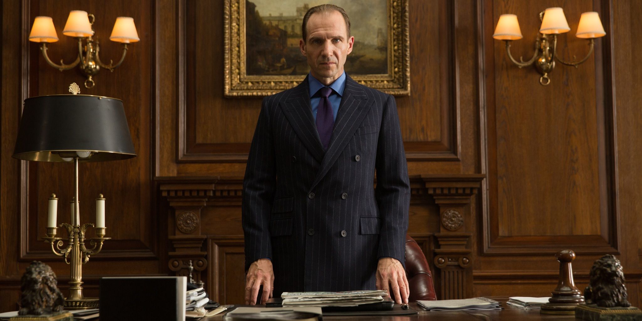 Ralph Fiennes in Spectre james bond movie