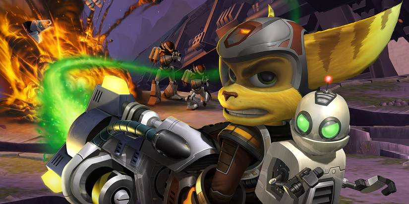 Ratchet & Clank blast robots