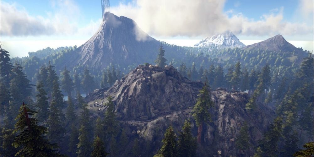 ARK Survival Evolved Red Peak Screenshot