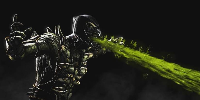 Reptile Acid Fatality Mortal Kombat X Trailer