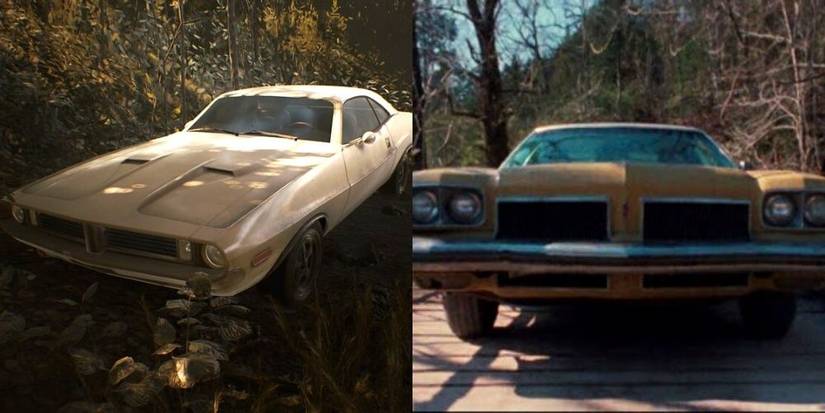 Resident Evil 7 Ethan's Car And Evil Dead Car Spilt Comparison Easter Egg