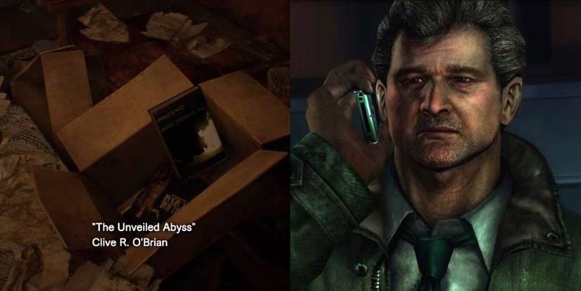 Resident Evil 7 Clive O'Brian Book Easter Egg