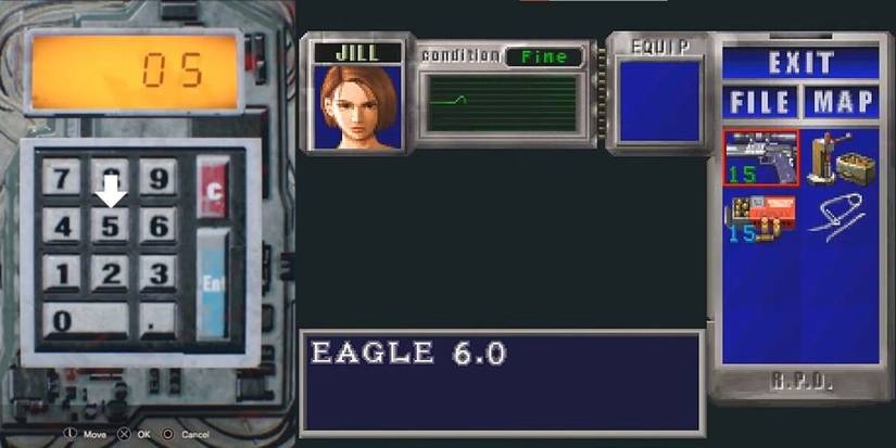 Resident Evil 7 Keypad And Resident Evil 3 Inventory