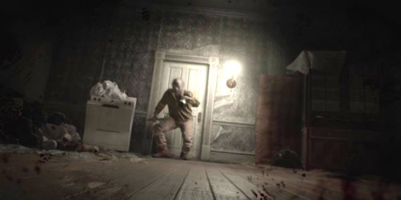 Resident Evil 7 Severed Leg Scene Jack