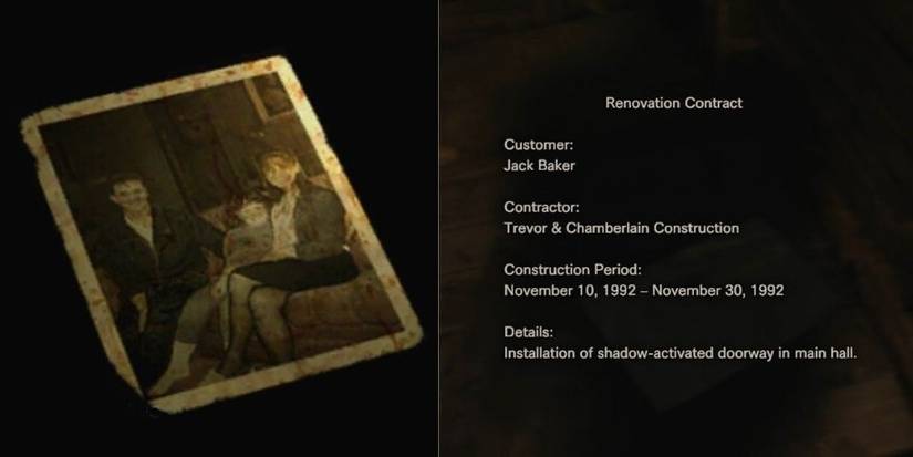 Resident Evil 7 Trevor Contractor Note Easter Egg