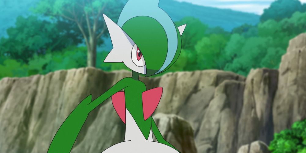 Gallade in the Pokemon anime
