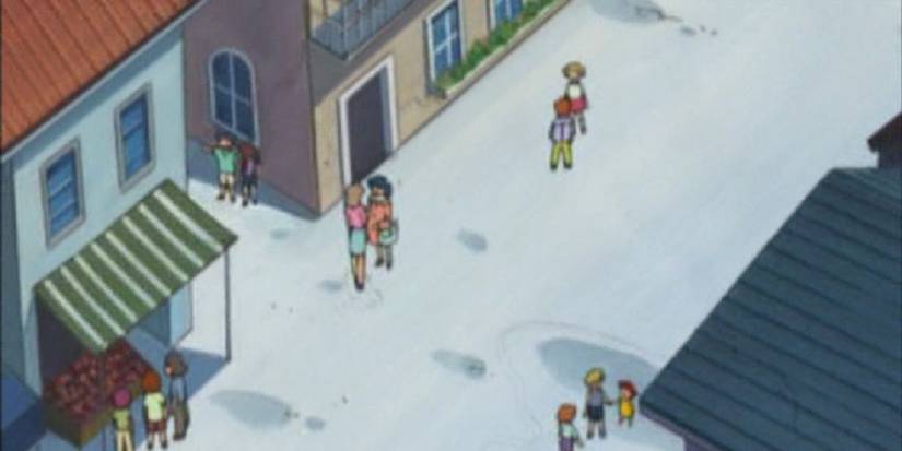 Rubello Town In The Pokemon Anime