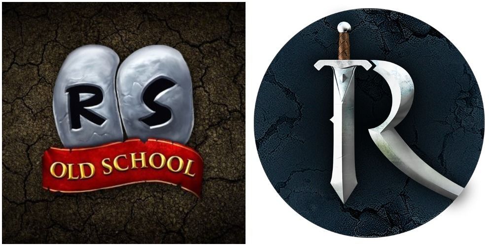 Runescape Old School RS3 Logo Story Based MMOS