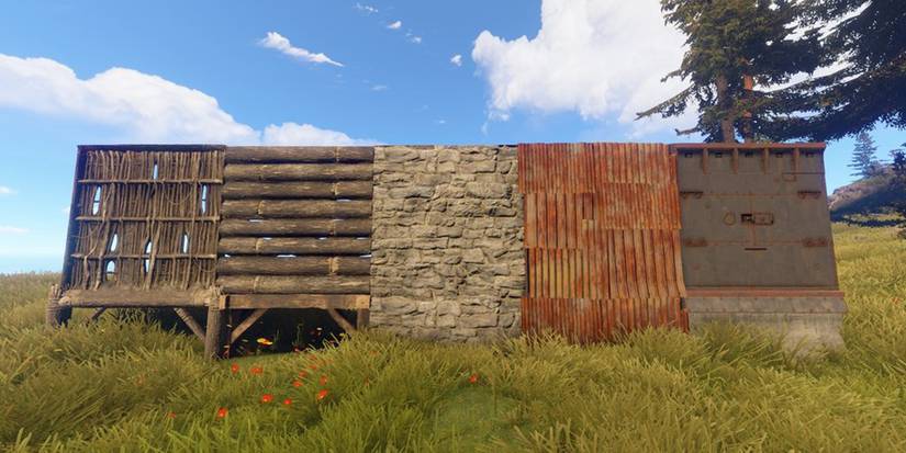 Rust Wall Tiers