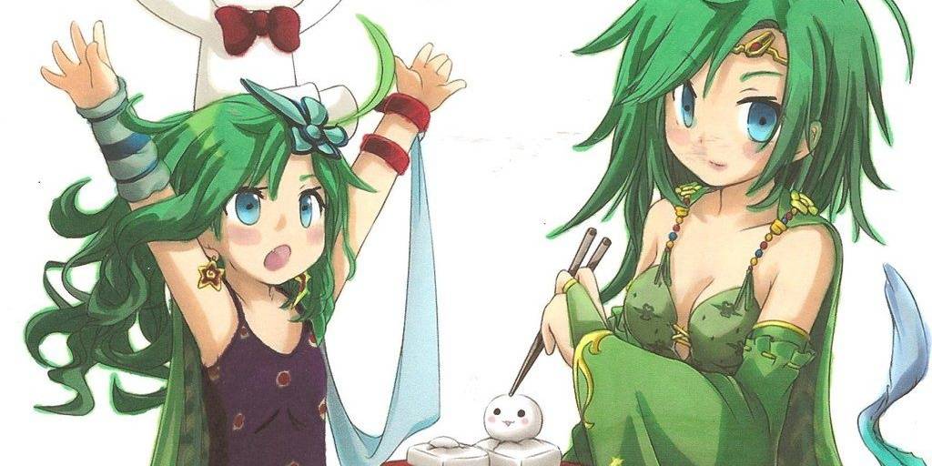 Ff Rydia Final Fantasy Rydia Child Final Fantasy IV Cecil Harvey, Kain