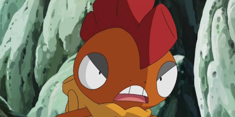 Scrafty in the Pokemon anime