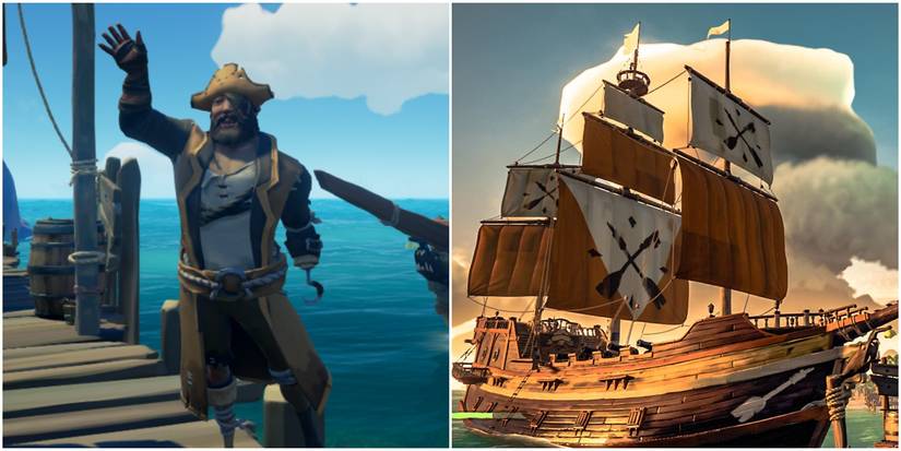 The Scurvy Bilge Rat Set in Sea of Thieves