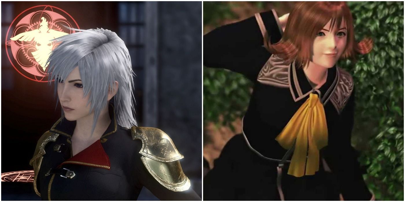 Seven from Type-0 and Selphie from FFVIII