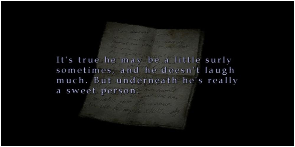 Silent Hill 2 Mary's Letter