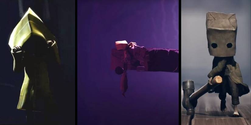 Little Nightmares 2 Six and Mono Collage