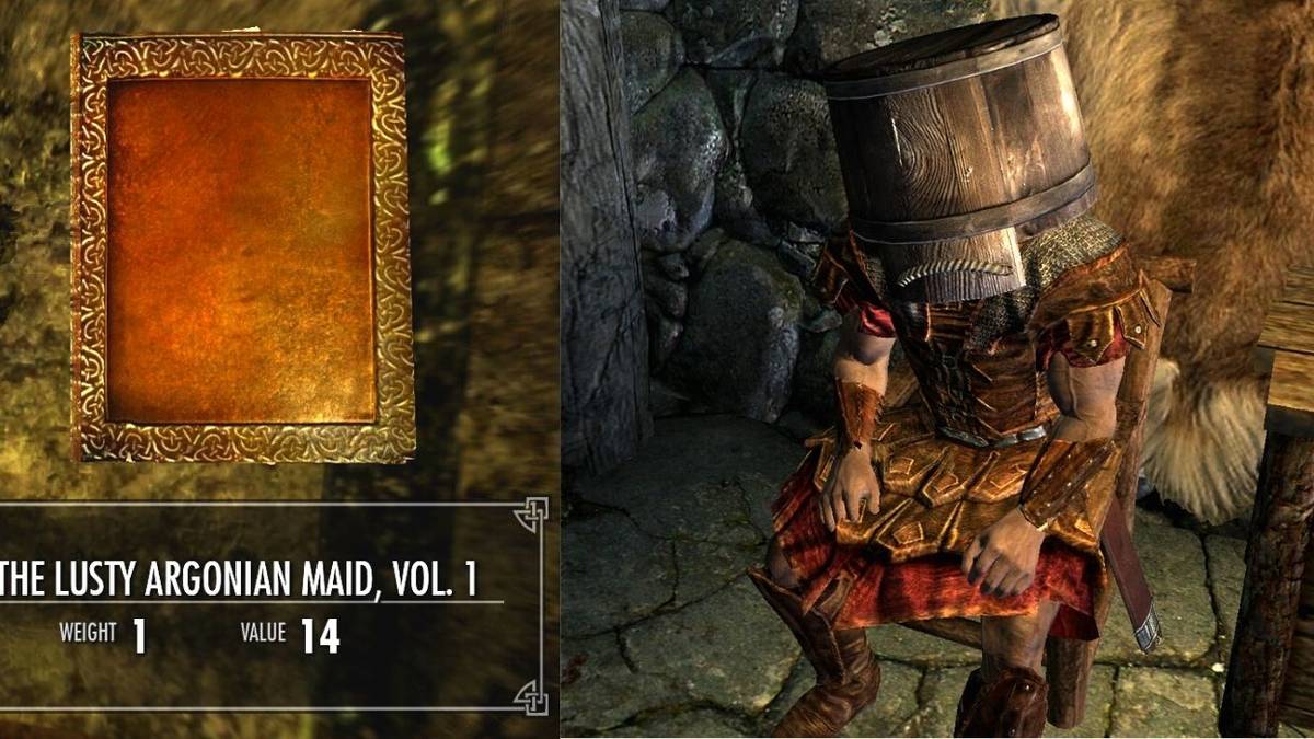 Skyrim Weird Things To Do Split Image