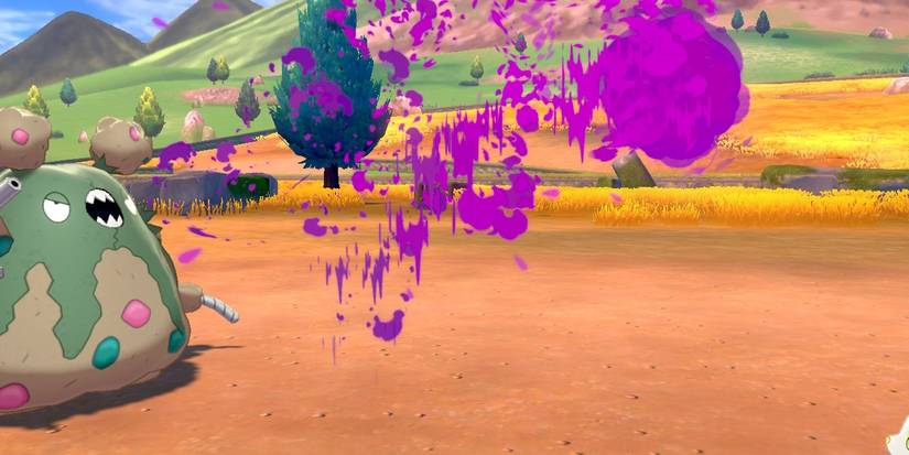 Garbodor using Sludge Bomb