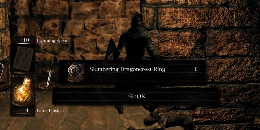 Slumbering Dragoncrest Ring is added into the inventory
