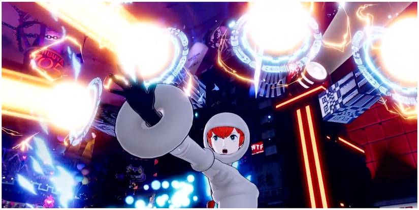 Sophia attacking in Persona 5 Strikers