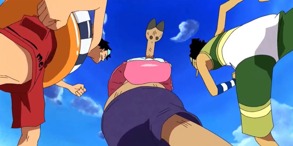 Spa Island Arc One Piece - Luffy, Chopper, Usopp