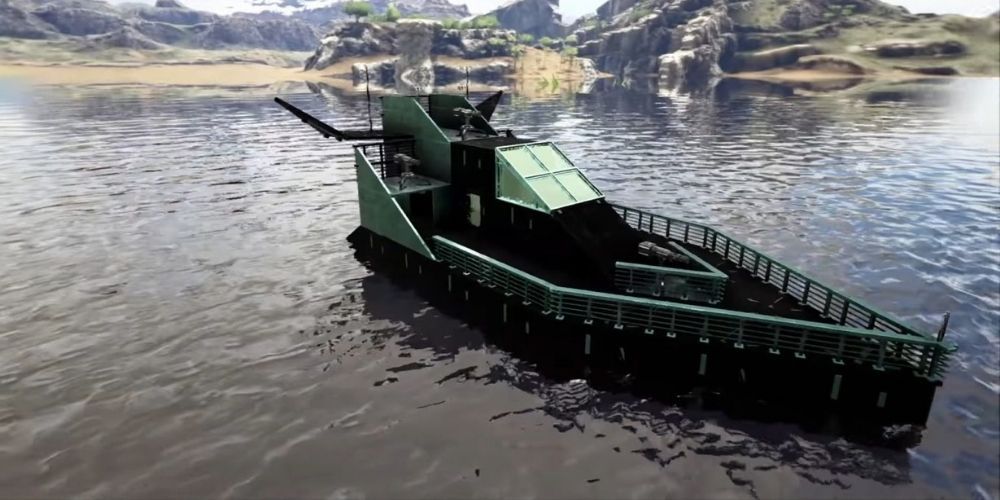 ARK Survival Evolved Base Build "Speedboat" by Aaron Longstaff