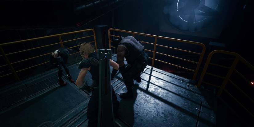 FINAL FANTASY VII Remake stairs