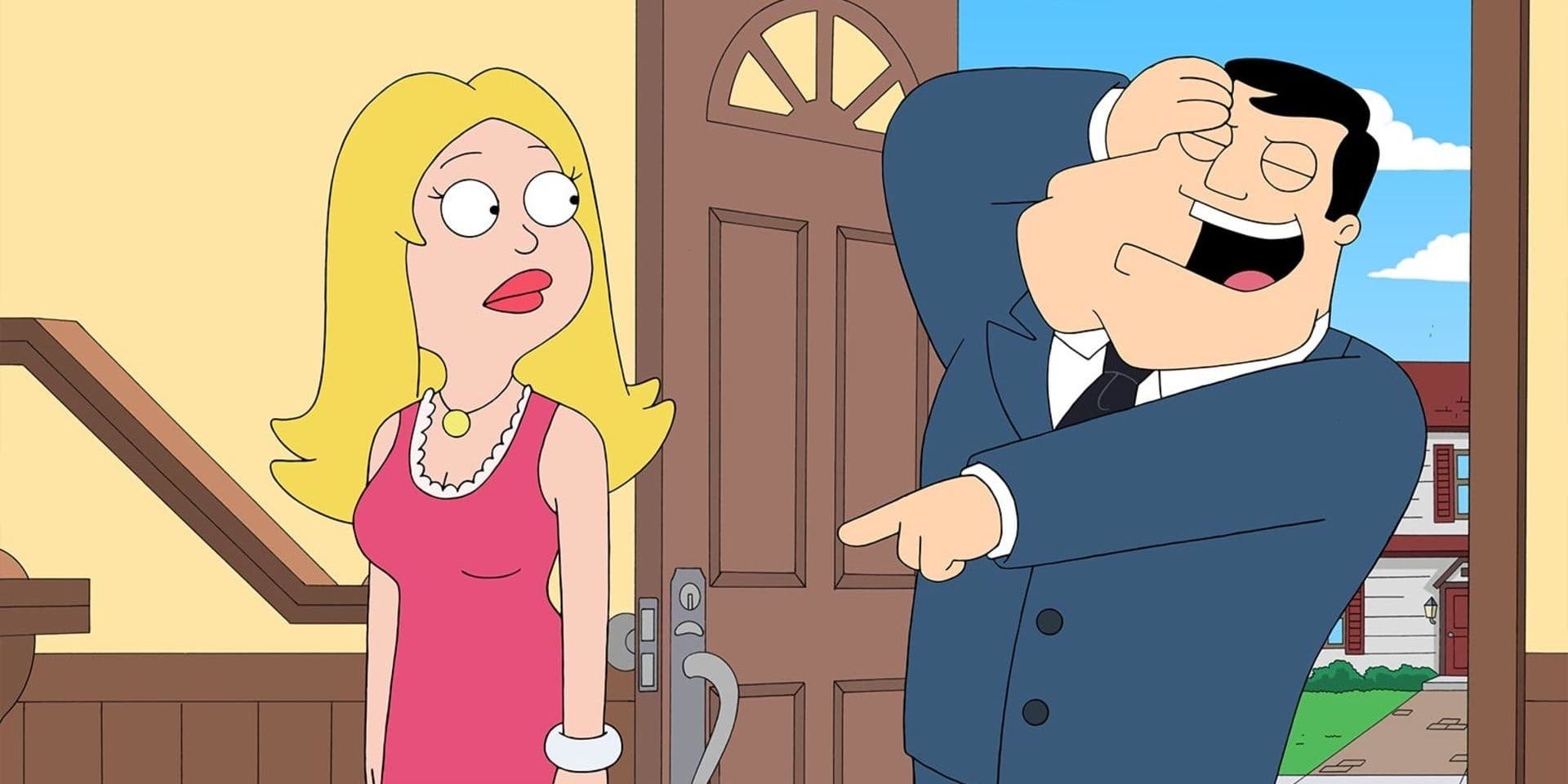 Stan and Francine in American Dad