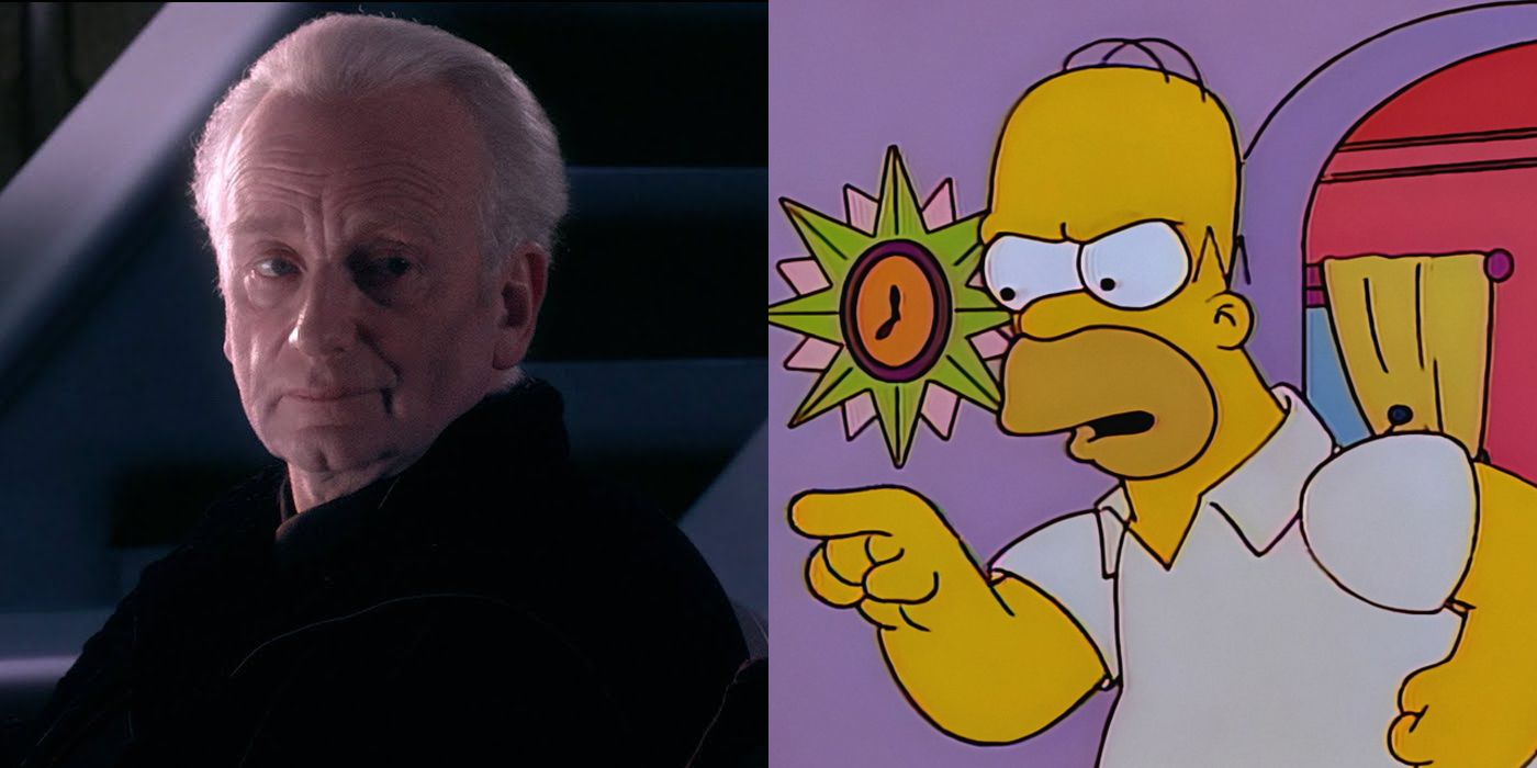 Star Wars Homer Simpson Darth Plagueis