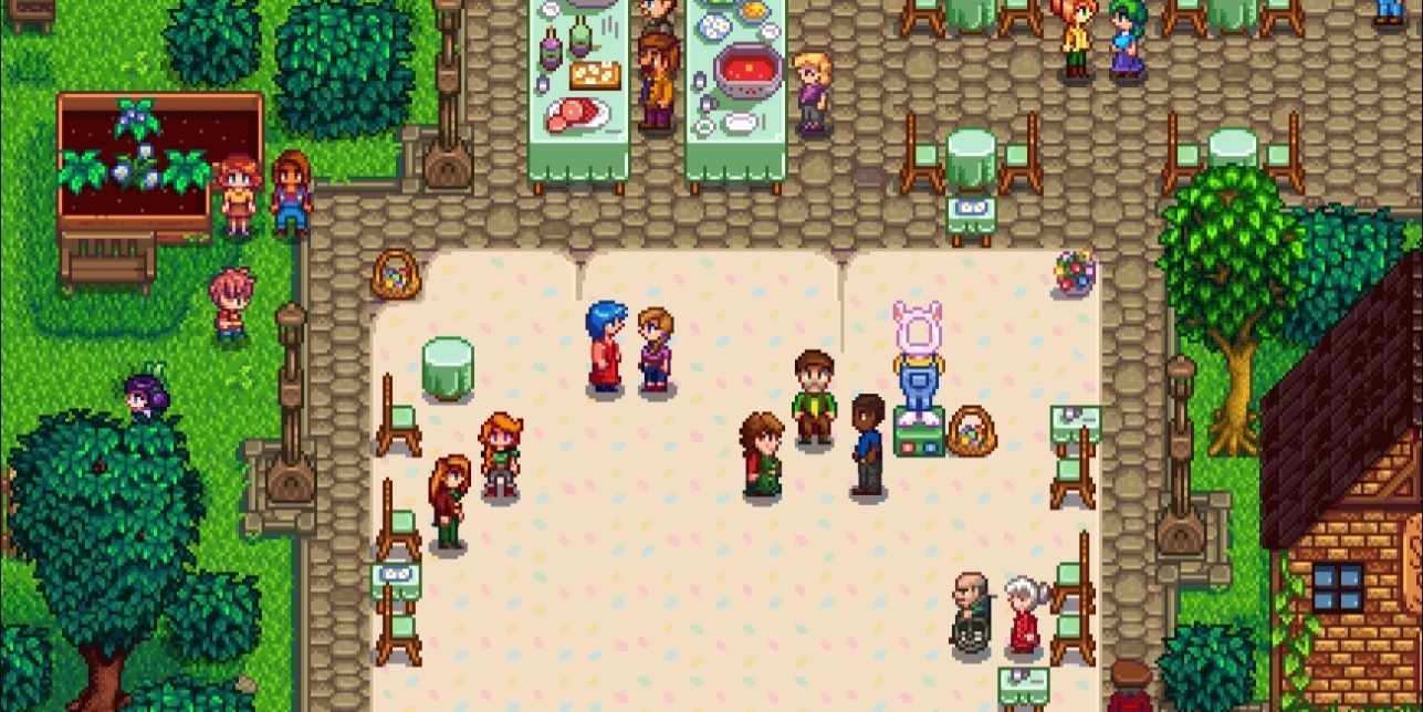 Egg Festival in Stardew Valley