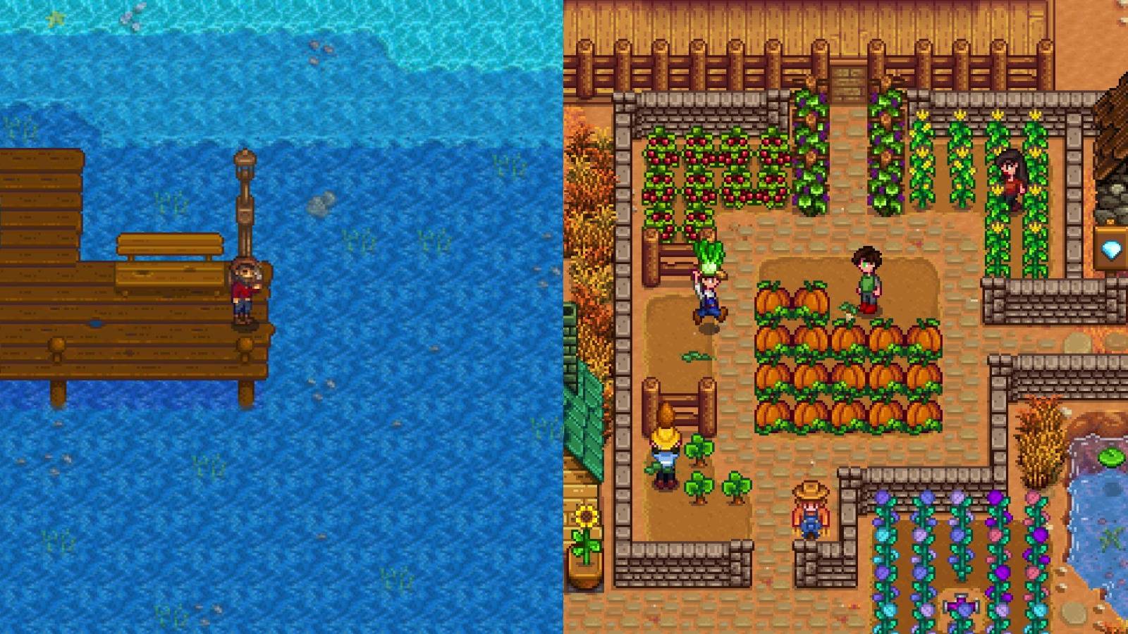 Stardew Valley Fishing Farm