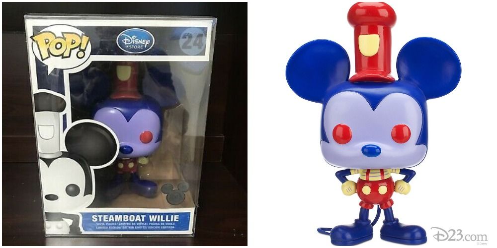 Steamboat Willie (Blue And Red - Redux)