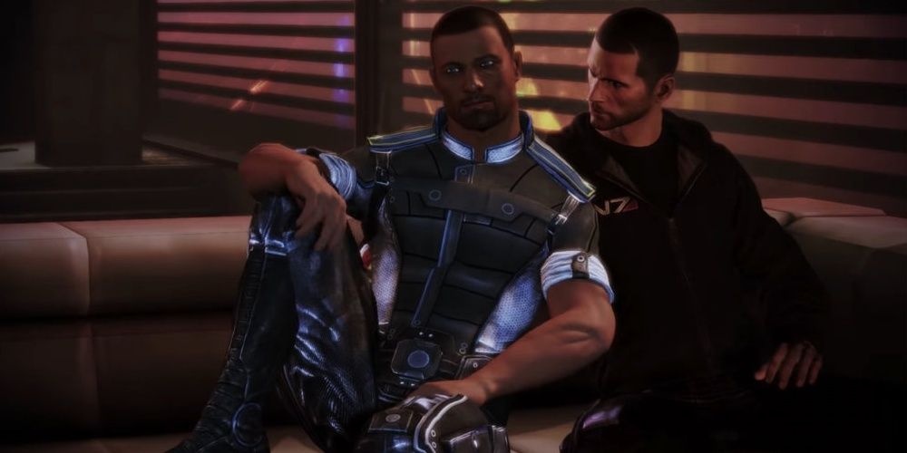 Steve Cortez and Shepard Mass Effect 3