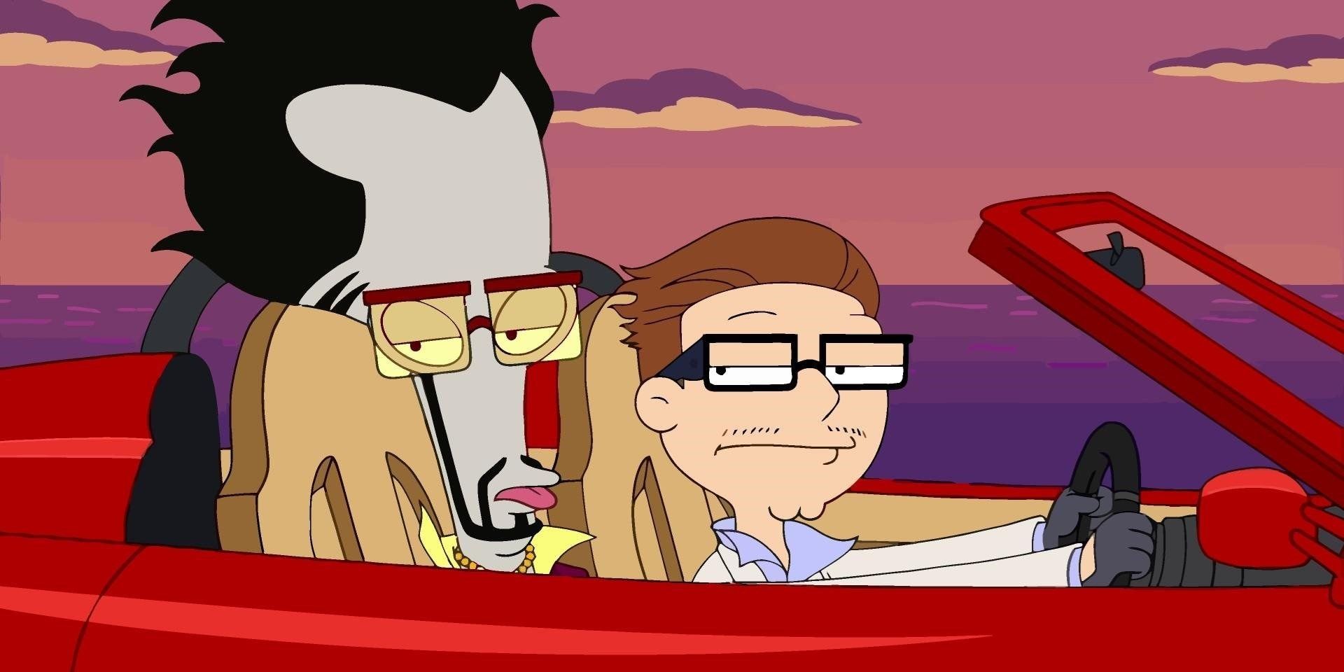 Steve and Roger in American Dad
