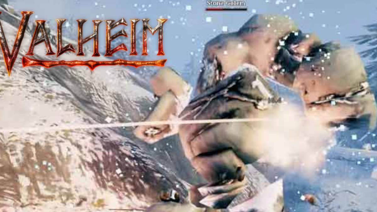 How to kill a stone golem in Valheim