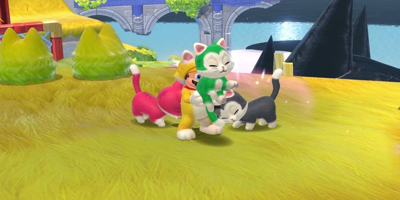 Super Mario 3D World + Bowser's Fury gameplay screenshot