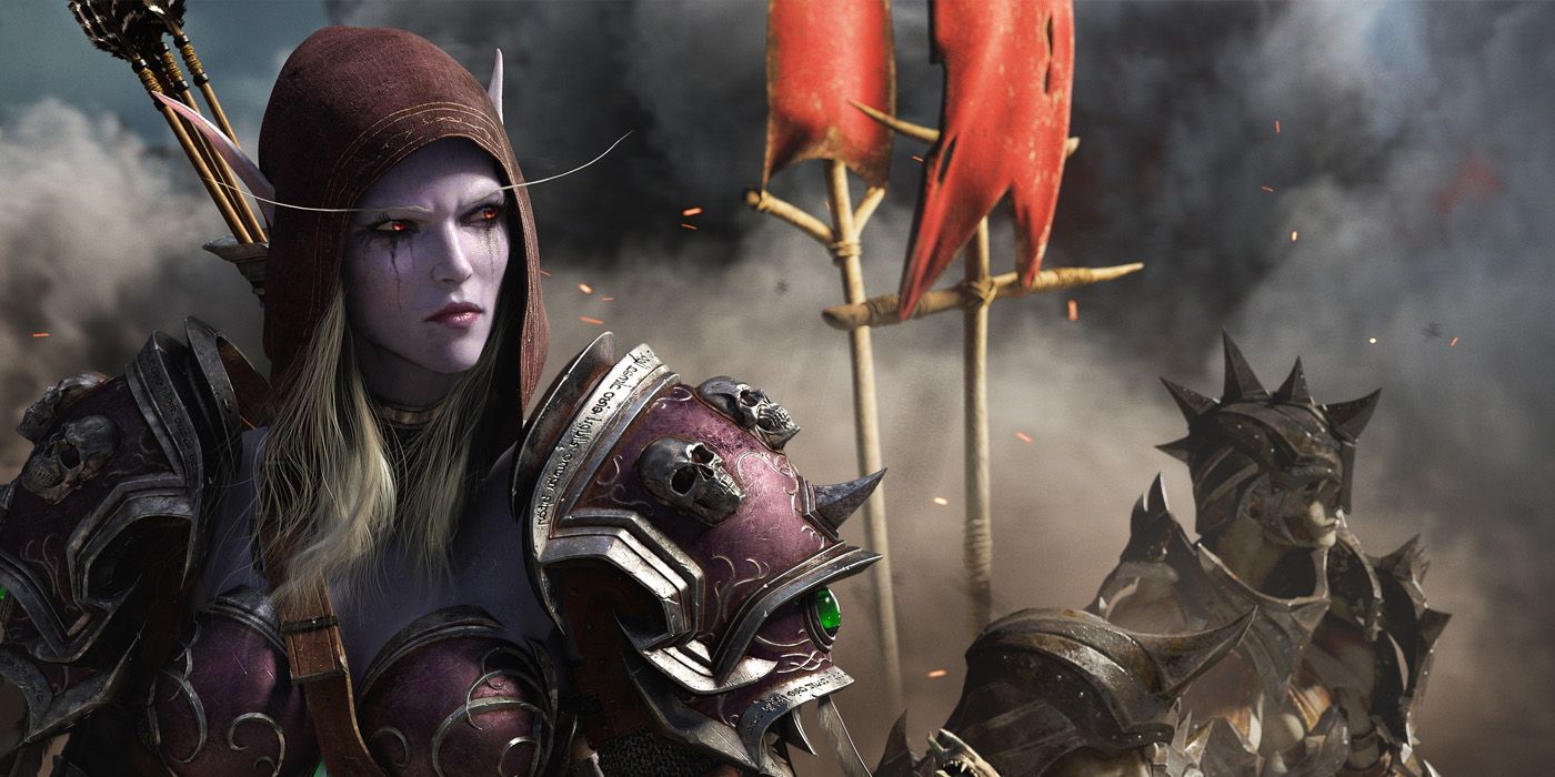 Sylvanas with a Horde Soldier - World of Warcraft Sylvanas Facts