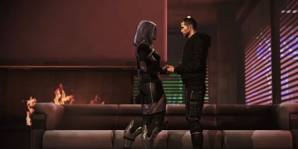 Tali and Shepard Mass Effect 3