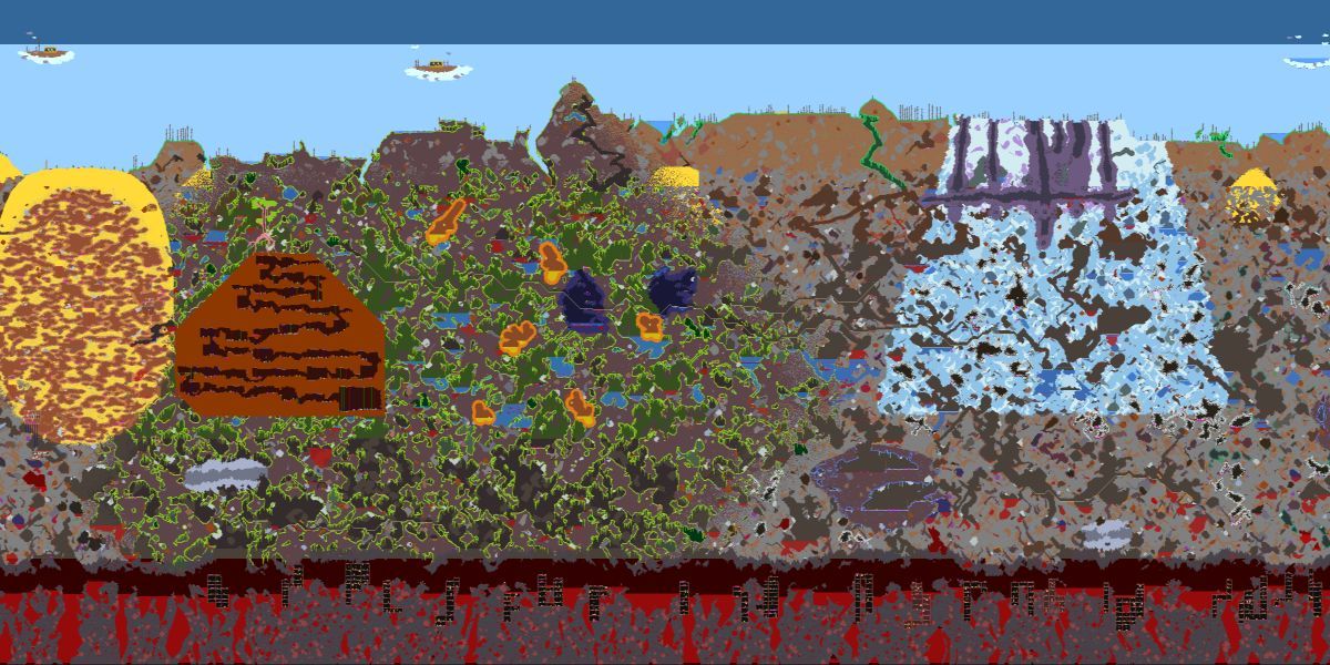 Terraria Map World Secret Seed For The Worthy