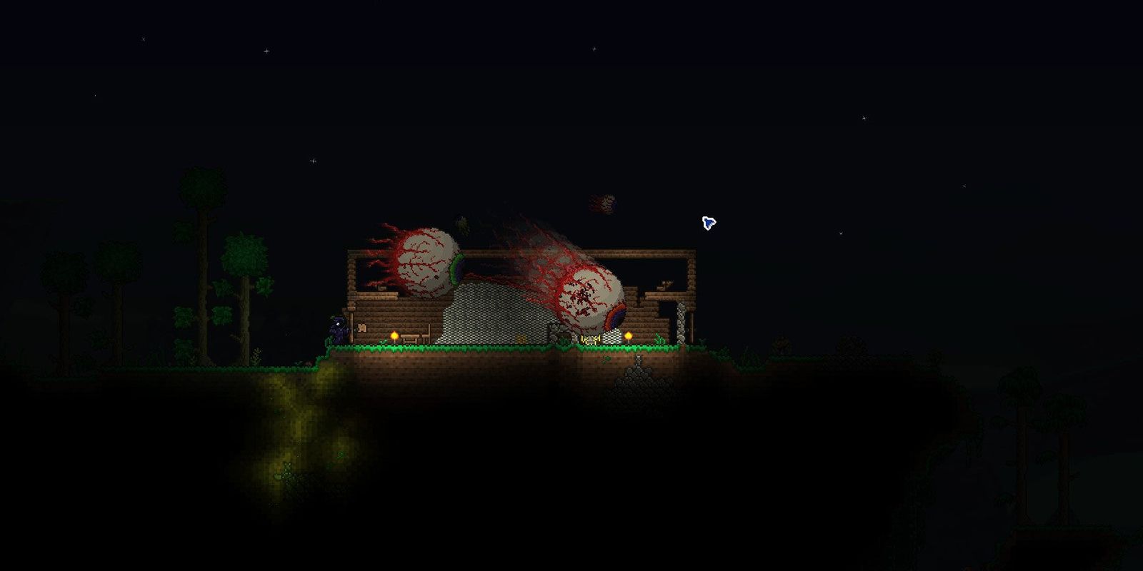 Terraria The Twins Fight