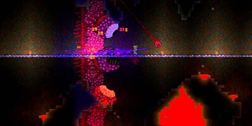 Terraria Wall Of Flesh Bridge