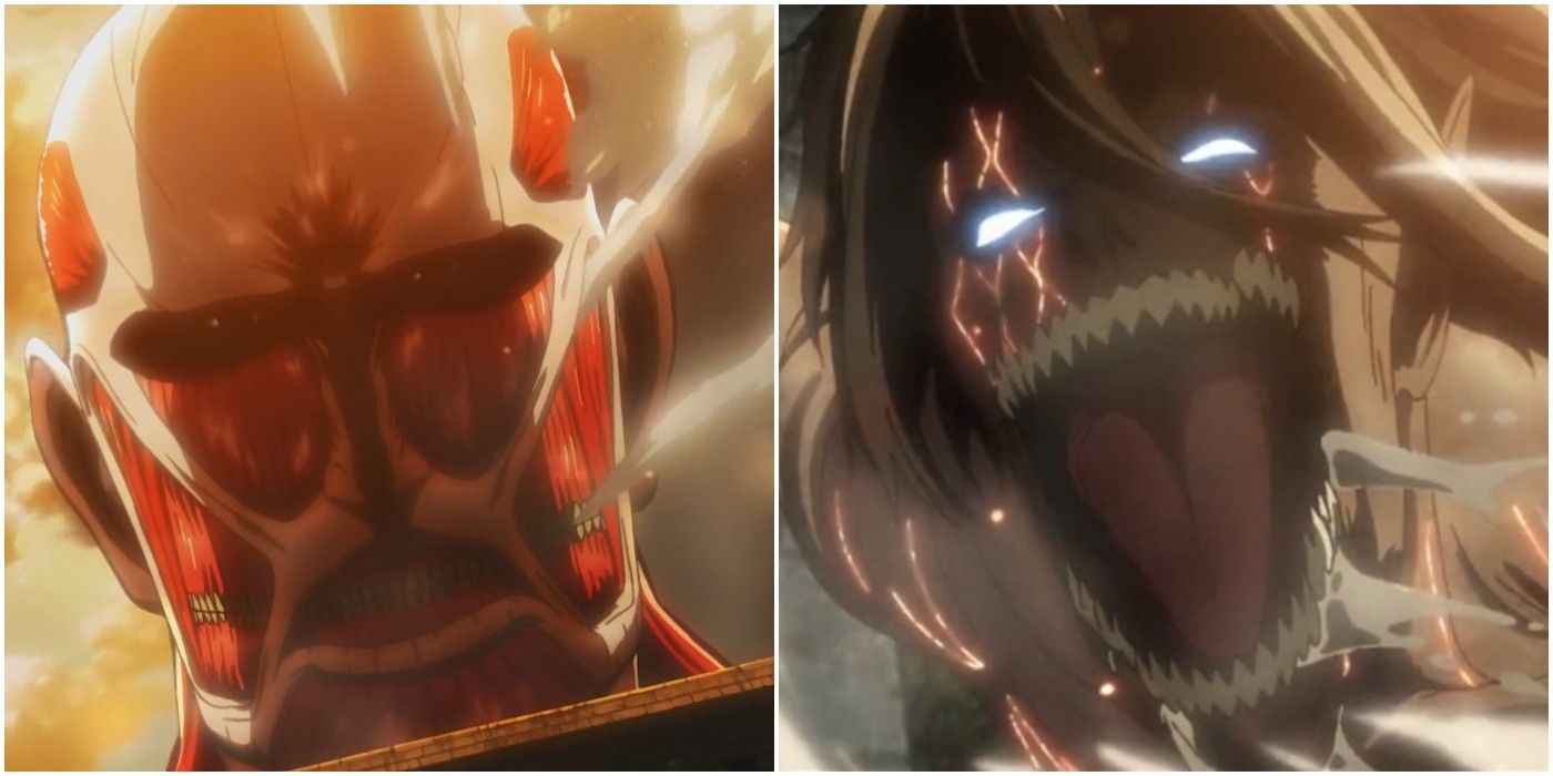 Eren Show Full Power of Founding Titan to Destrol All Human - SNK