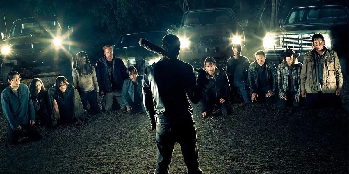 Negan & His Prisoners From The Walking Dead