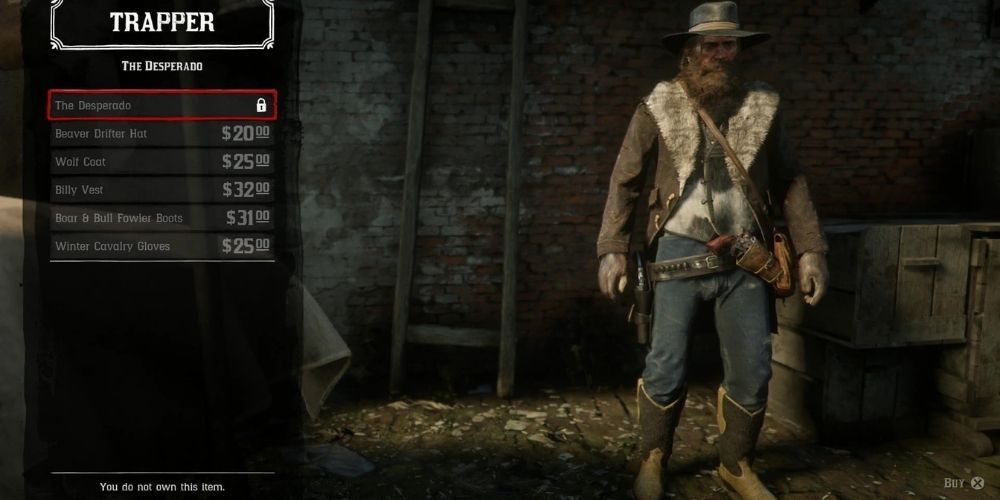 Red Dead Online: The Desperado Outfit Screenshot