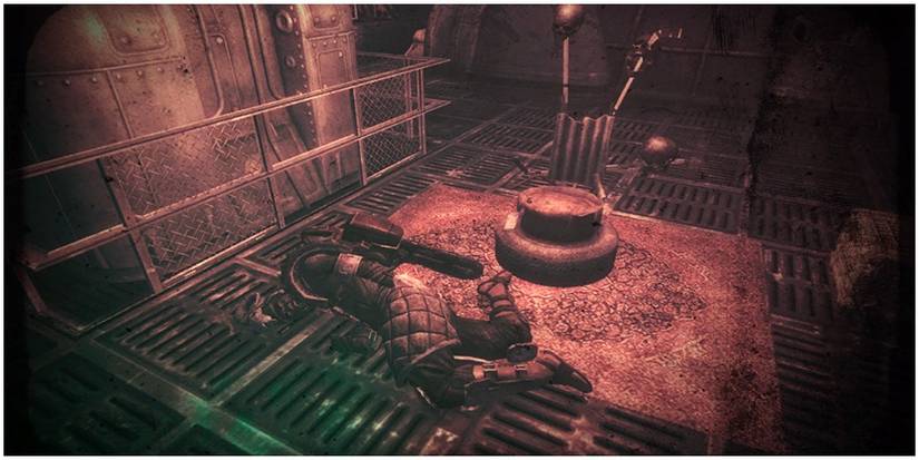 The leader of the Fiends, Motor-Runner, dead in Vault 3