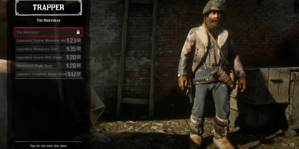 Red Dead Online: The Huntsman Outfit Screenshot
